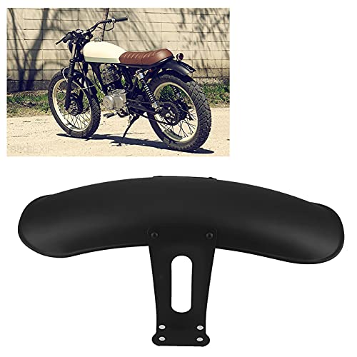 Image of Motorcycle Front Mudguard for GN125, Aluminum Alloy Fender | Dust Guard & Splash Shield | Easy Installation | Universal Fit Accessory
