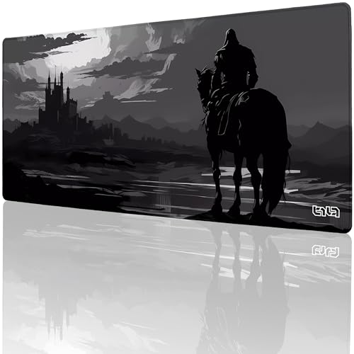 Tapis de Souris Gamer XXL de Bureau 90x40 cm pour Décoration Gaming Imperméable