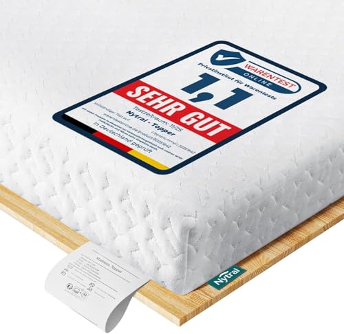 Topper 180x200cm H3 & H4, 7.5 cm Höhe Schlafsofa Bett...