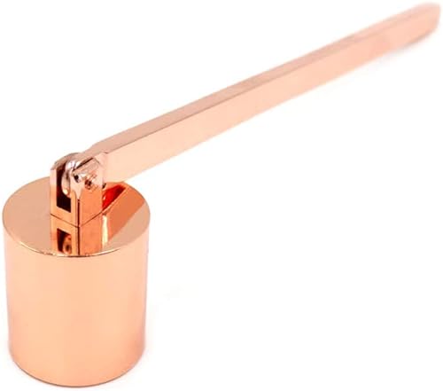 sleeri Extintor de velas - Snuffer de mecha para velas - Cabeza giratoria superior - Snuffer de llama de vela apagador para velas de té, altar de