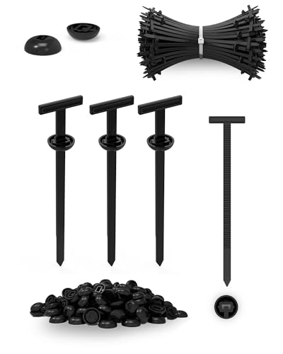 Clips de parachoques de nailon y bridas con remache en T automotrices 1