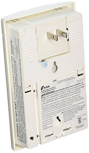Kidde AC Plug-In Carbon Monoxide and Explosive Gas Detector Alarm | Nighthawk Sensor Technology | Model # KN-COEG-3