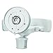 Maximus Floodlight Camera Motion-Activated HD Security Cam Two-Way Talk and Siren Alarm, White