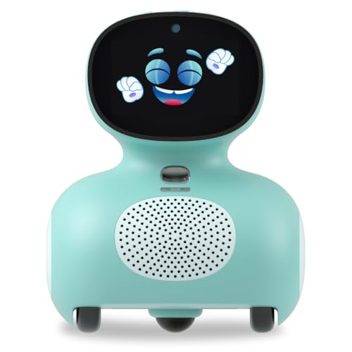 Image of Miko Mini AI Robot | 2 Years Free Max | STEAM Learning for Kids 5+ | Blue