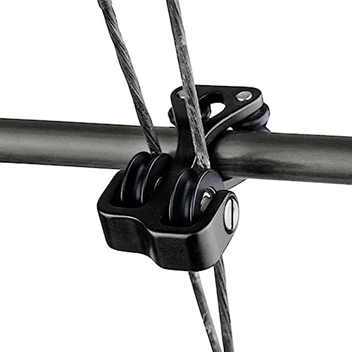 image for HRCHCG Aluminum Compound Bow Cable Slide Archery Bow String Splitter R