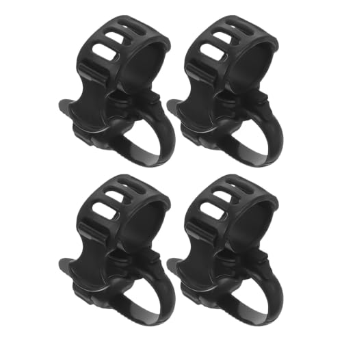 Cabilock 4 Piezas Portamuletas para Silla de Ruedas de Goma Soporte para Bastones y Andadores Accesorios para Scooter Eléctrico y Ayudas de Movilidad para Personas Mayores
