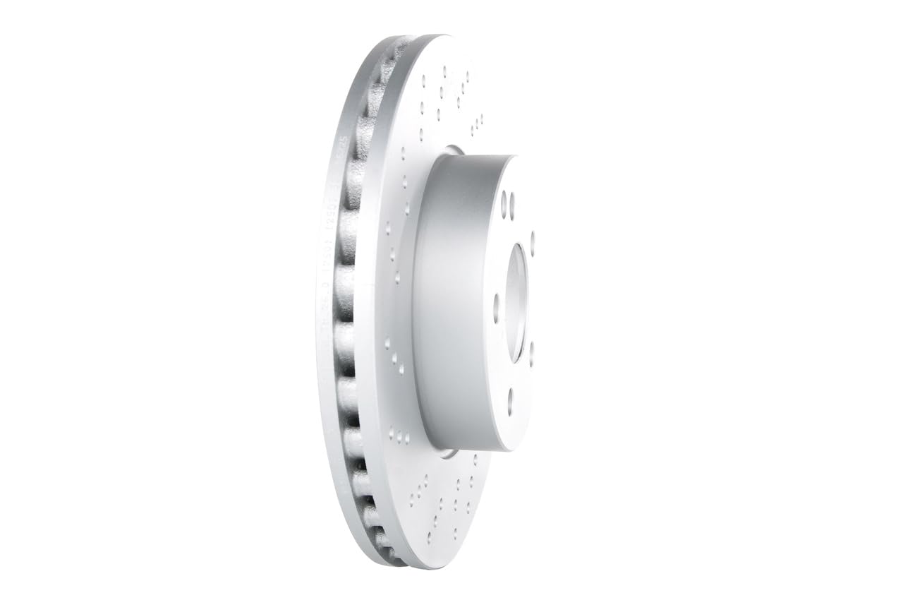 Juego de 2 Discos de Freno Bosch BD1227 - Discos Ventilados, Alto Contenido en Carbono, 295 mm – Eje Delantero – Certificado ECE-R90 – Excelente Refrigeración y Reducción de Ruido, Anticorrosión