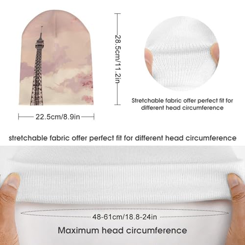 Gorro de invierno cálido para el frío contra el viento elástico 2