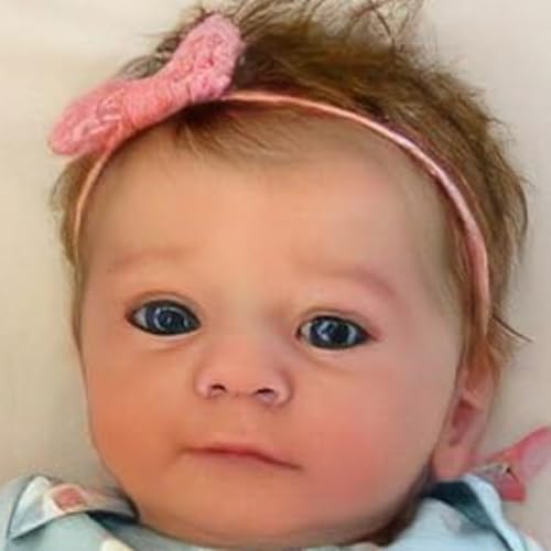 Muñeca Reborn de Vinilo Realista de 49 cm para Niñas miniatura 3