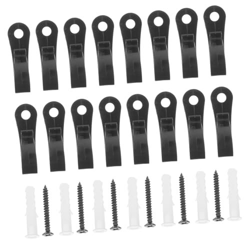 Unomor Quick Install String Light Hooks 20pcs Patio Light Hooks Stainless Steel Toggle Clamps