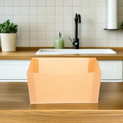 Papel antiadherente de hornear resistente para moldes de pan en hornos 7