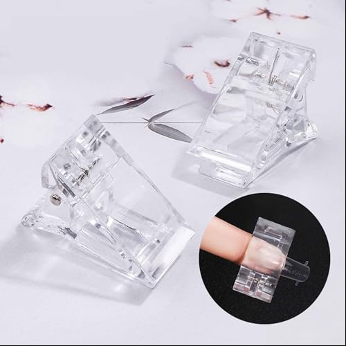 Pinzas para puntas de uñas 30 piezas para extensión miniatura 5