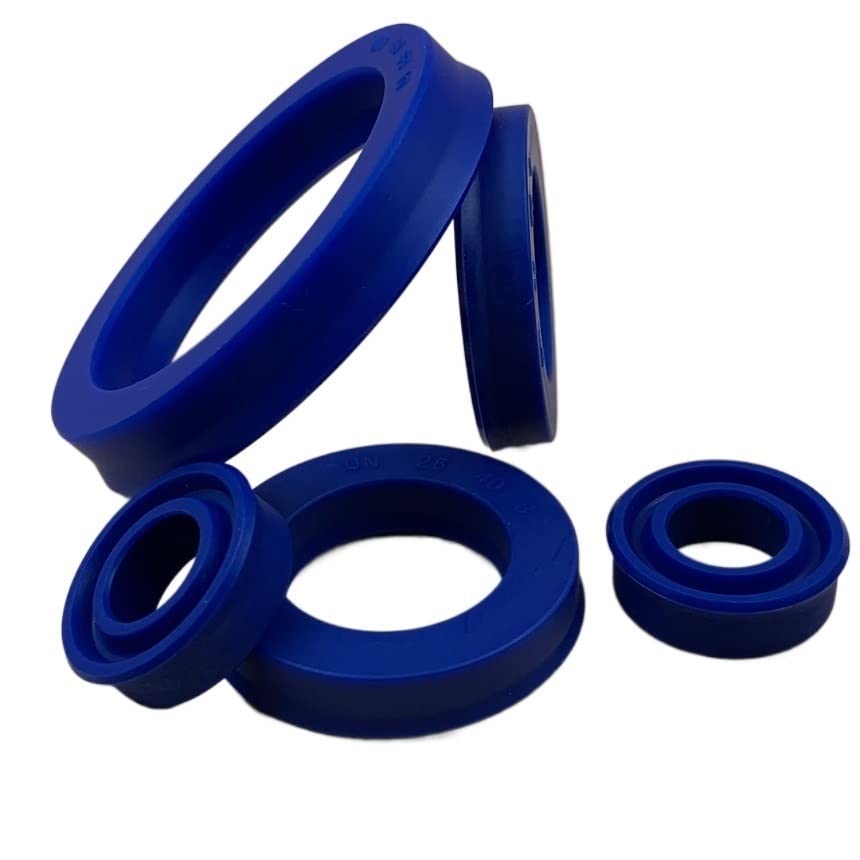 3/5/7pcs UN Inner Dia 40mm OD 50mm*6/7/8/10 40x50x6/7/8/10 TPU Hydraulic Rotary Shaft Piston Rod Grooved Lip Ring Gasket Wiper Oil Seal (Size : 7Pieces 40x50x6)