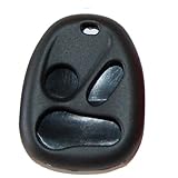 HEM HIGH-END MOTORSPORTS Black Silicone Rubber Remote Key Chain Cover for Cadillac Vehicles (Catera, Deville, Eldorado, Seville, Escalade, CTS, SRX, STS), 1995-2007