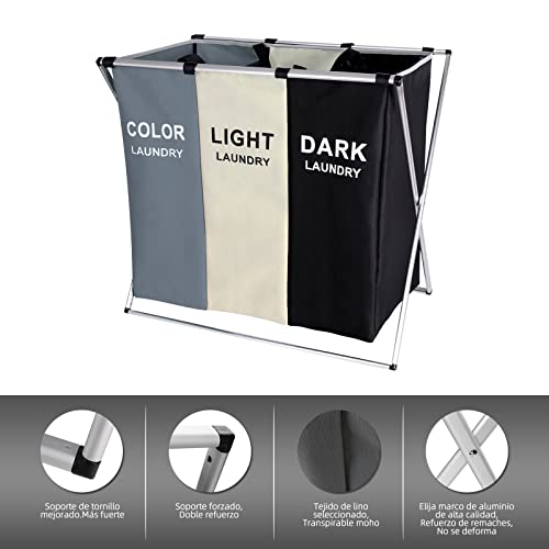 La Mejor Recopilación de Cesto para Ropa Sucia Coppel Top 10. 29 Cesto para Ropa Sucia Coppel marca Yostyle (2)