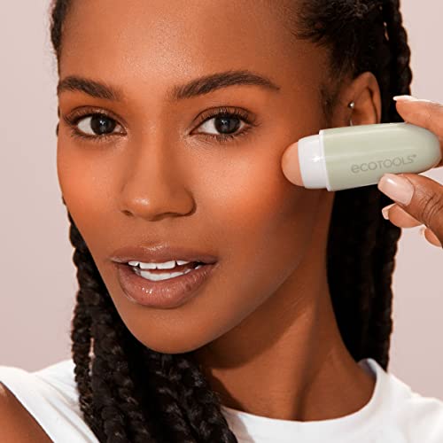 Ecotools Reusable Shine Control Oil Absorbing Facial Roller, Oil Absorbing Volcanic Ash Face Roller, For Oily Skin, Cruelty Free Facial Skincare Tool, Perfect For On The Go, 1 Count #TOP5