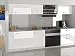 Felicia | Cucina Completa Modulare Lineare L 180cm 6 pz | Piano di Lavoro Incluso | Set di mobili da Cucina Moderni