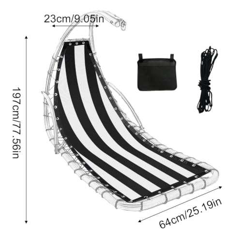 Funda duradera resistente a la intemperie para silla de patio 6
