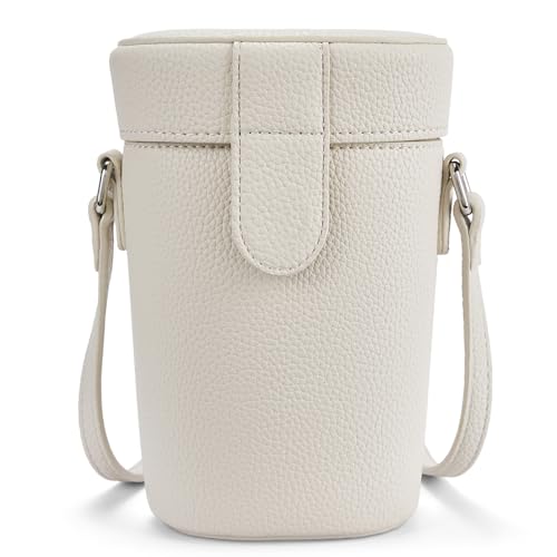 Mini Bucket Crossbody Bags for Women Vegan Small Shoulder Bag with Adjustable Strap4