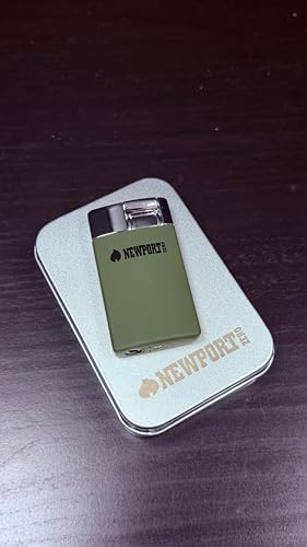 Encendedor portátil recargable Inferno-X negro metálico miniatura 6