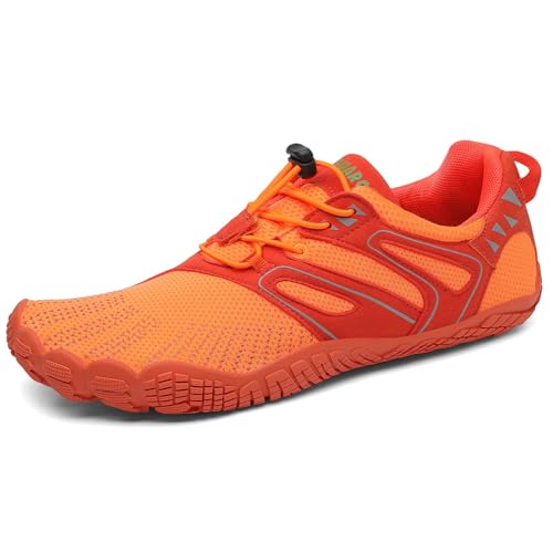 Image of SAGUARO Womens Mens Barefoot Shoes Minimalist Trail Runner Wide Toe Box Zero Drop Outdoor Cross Training Shoe