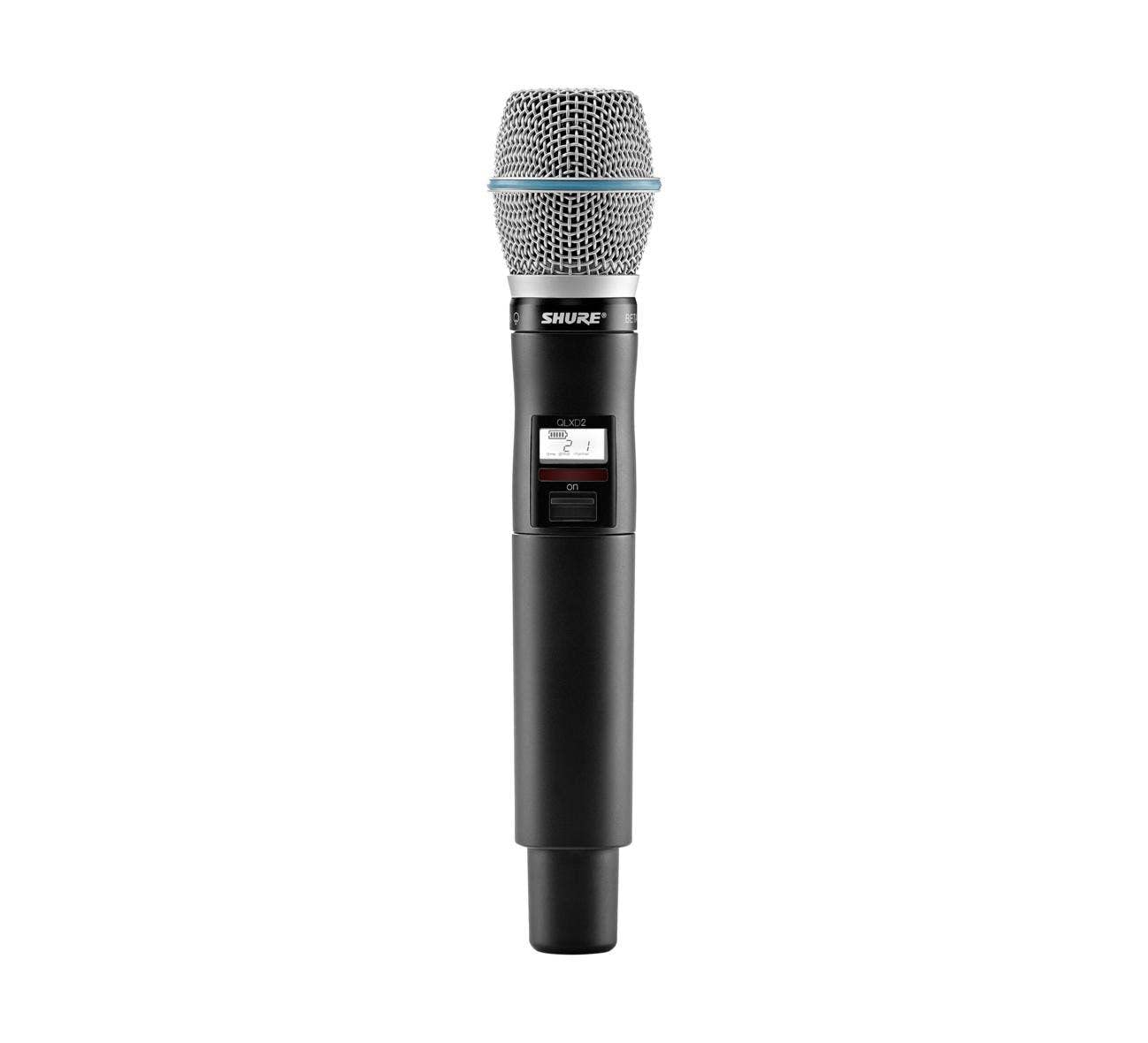 Shure QLXD2/BETA87A Handheld Transmitter (Band X52)