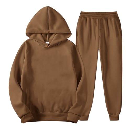 Survêtement complet ensemble de jogging molletonné sweat à capuche enfant - 5