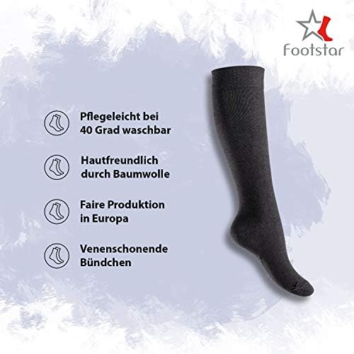 Lixada - Lot De 8 Paires De Chaussettes De Football Pour Homme Et Enfant (39-46) - Unisexe - Chaussettes De Compression - Antidérapantes - Séchage
