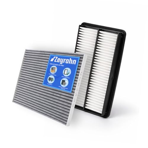 Zeyrahn Cabin & Engine Air Filter Kit for Honda Passport