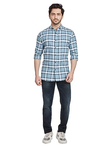 Image of BE ACTIVE Cotton Casual Checks Shirts for Men|| Casual Shirts for Men|| Mens Casual Shirts Full Sleeve