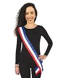 clown bleu buffet FORMAT ADULTE CONFORTABLE : Conçue pour être portée en bandoulière, cette écharpe s’adapte facilement à la plupart des adultes et se positionne simplement sur une veste, une robe ou un costume formel.