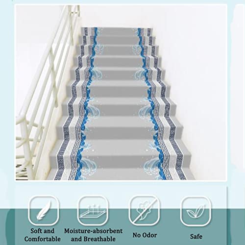 Alfombra antideslizante autoadhesiva de 6 mm para escaleras seguras y cómodas 3