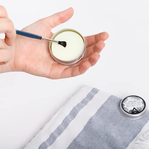 Tritart Pinselreiniger für Acrylfarbe und Aquarell - 3er Set -Künstlerseife und Malpinsel Reiniger | 3x 40g vegane Pinselseife für Künstler