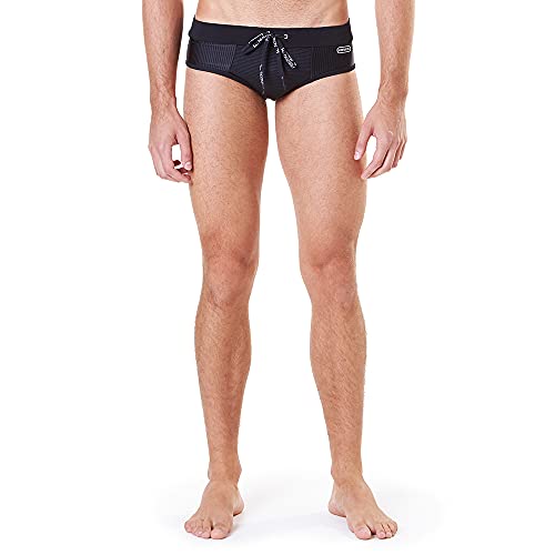 Sunga Marca Ferzon Modelo Grid Slip Masculino Adulto Tamanho:G;Cor:Preto