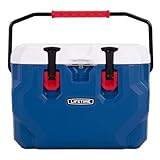 Lifetime 28 Quart Hard Cooler, Red, White & Blue, Patriotic Edition, Bear-Resistant, 5-Day Ice Retention, with Bottle Opener