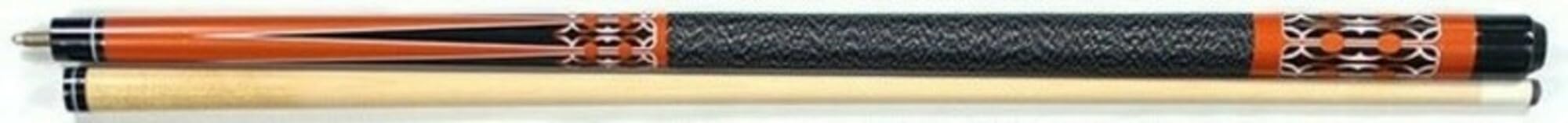 Pegasi Classic Billard Queue - Billiard köe 147cm - Zweiteilig - Billard Kö - Billard cue - Snooker Queue - Biliard Köhl - Billard Que - Pool Queue - 13 mm Klebespitze - Gute Qualität - Weiß/Gelb