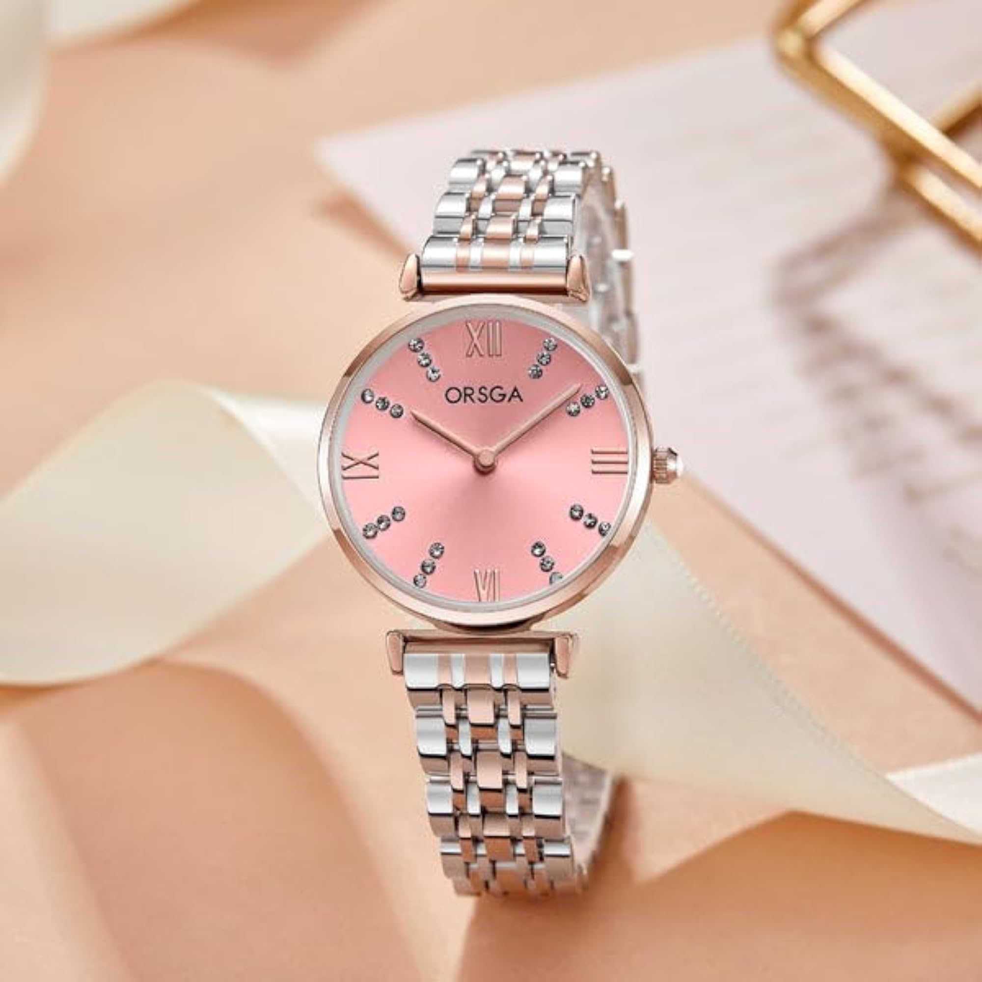 Women's Bliss White Dial Stylish Analog Wrist Watch