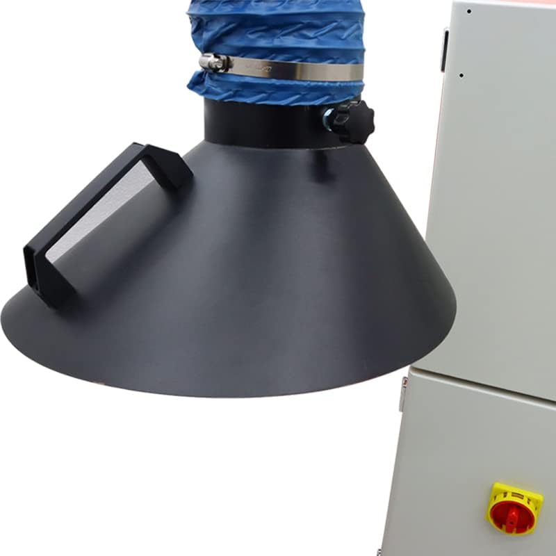 Portable Welding Fume Extractor Mobile Smoke Purifier,233 CFM with HEPA Filter,360° Flexible Extraction Arm for Solder Smoke Metal Fabrication 1.1KW 220V