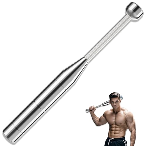 Adjustable Macebell Clubbell,6-in-1 Premium Steel Indian Club,Training for Full Body, Muscles, Shoulder, Grips & Forearms Workouts to Stretching