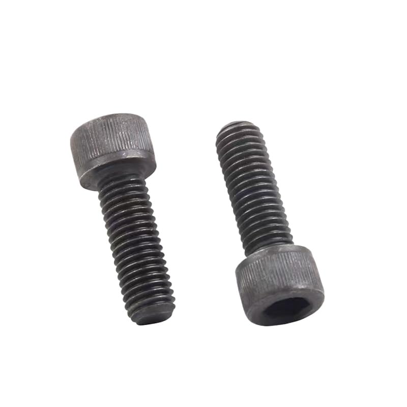 5 Pièces M9 Acier Allié Grade 12.9 Vis Allen Tête Cylindrique Boulons Tête Hexagonale Filetage Fin Pas 1.0/1.25/1.5mm Fixations Métriques pour Machines et Réparation Auto (Inner hexagon m9*1.25 * 25)