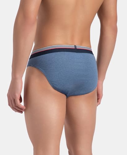Image of Jockey US49 Men Super Combed Cotton Solid Brief with Ultrasoft Waistband