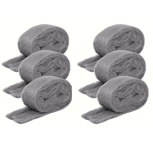 Steel Wool Rodent Barrier – 6 Pack 78ft Easy Cut