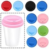 ⭐ 【Rango de aplicación】: Esta funda mantendrá su té o café caliente si deja un poco de tiempo y también evitará que el polvo se escape del aire. Perfecto para tazas de viaje de cerámica / plástico resistente / vidrio / acero inoxidable.