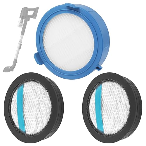 3 Piezas Filtro Aspiradora Accesorios Kit, 2 Iltro Premotor + 1 Filtro Higiénico, Lavable Recambio de Filtro, para Filtro de Aspiradora AEG 8000, Apto para Dormitorio, Salón, Garaje
