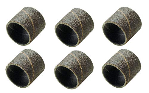 Dremel 408 1/2-Inch Sander Bands, Coarse, 6 Pack