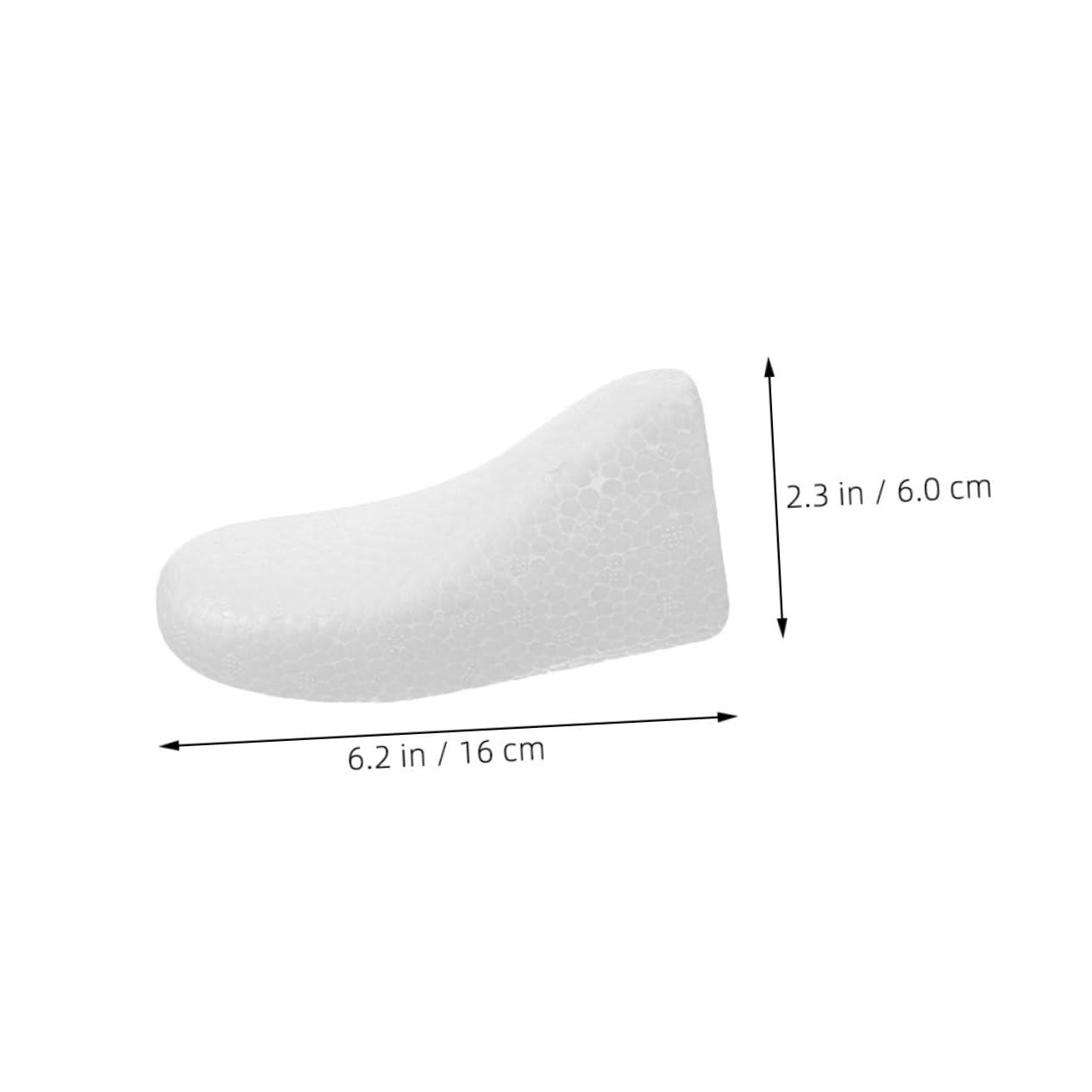 Hormas de Espuma Desechables para Zapatos, 10 Pares, Talla 42-45 | Color Blanco, Uso Único y Fácil Almacenamiento, para Botas y Calzado del Hogar