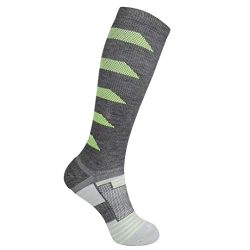 ja vie JAVIE Merino Wool Athletic Socks with Seamless Toe for Women & Men Performance Crew Socks for Outdoors