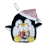Plüsch-Fotokartenhalter, Plüsch-Pinguin-Ausweishülle, Fotohüllen, Tierkarte, weicher...