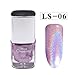 Produktbild samLIKE Nagellack,7ML Nagellack ziemlich holographische Holo Glitter Gelpolitur Nail Art Holographic (F)