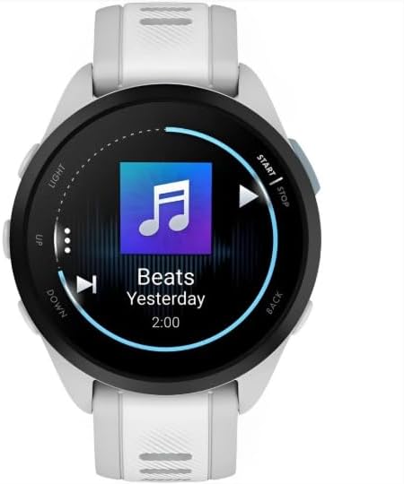 Relógio Forerunner 165 Music, 4gb playlists e Wi-Fi, Bateria 14 d...